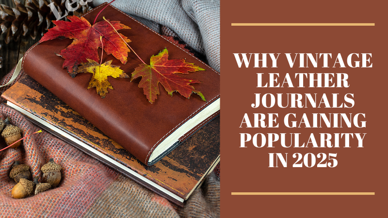 Why Vintage Leather Journals Are Gaining Popularity in 2025